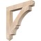 Ekena Millwork Balboa Arts & Crafts Smooth Bracket, Douglas Fir, 5 1/2"W x 40"D x 40"H BKT06X40X40BOA03SDF - alternate 1